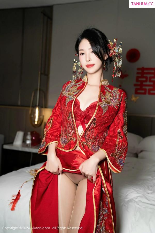 陈若依 抖娘利世 [XiuRen]高清写真图 2024.04.11 No.8376 利世 美腿丝袜第49张图片